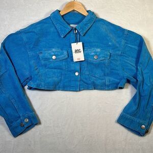 BDG Carissa Corduroy cropped‎ jacket-womens medium-NWT